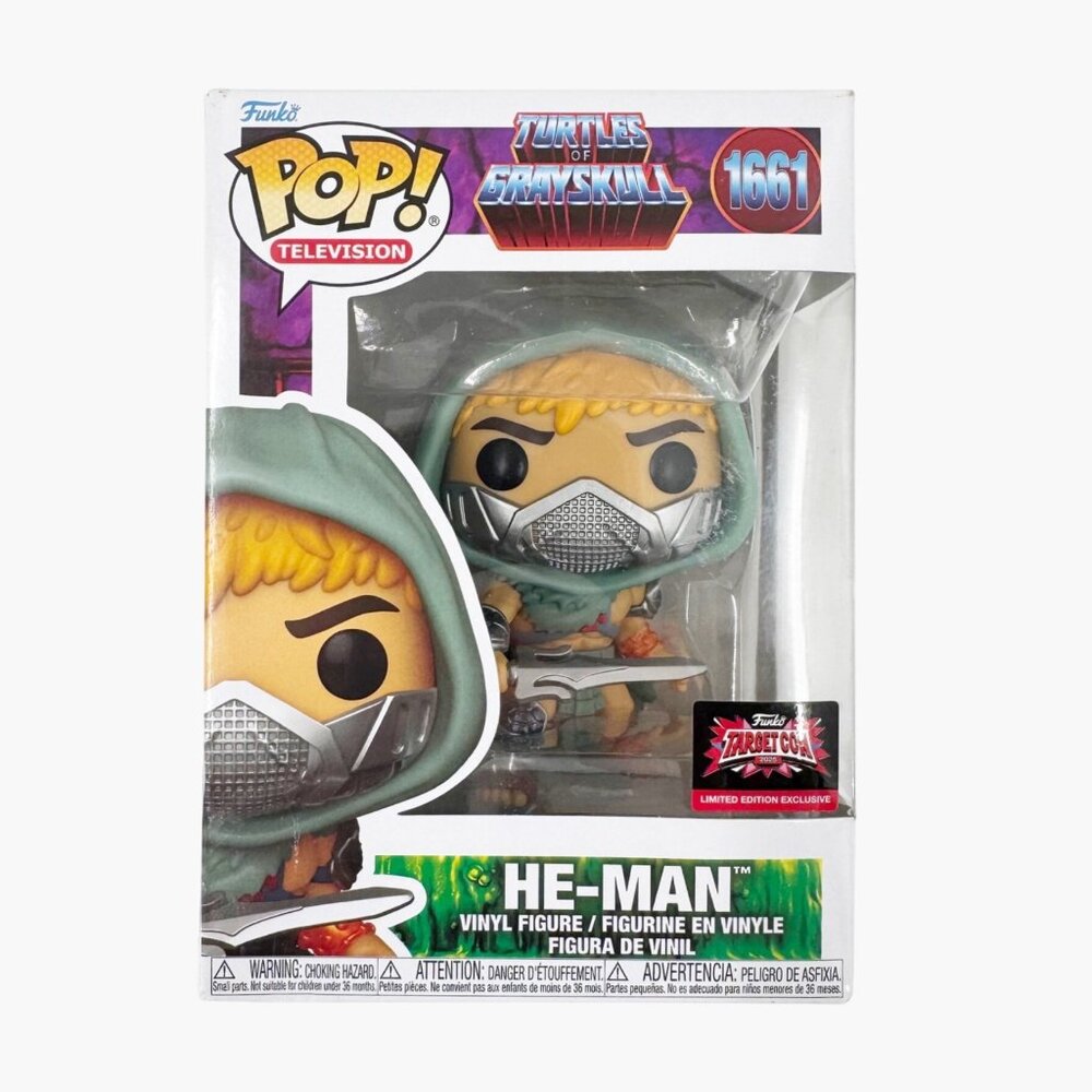 Funko POP! Vinyl: Masters of the Universe x TMNT He-Man Figure